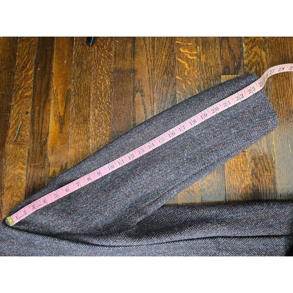 Vintage Wool Double Breasted Peacoat Trench Coat - Picture 7 of 16